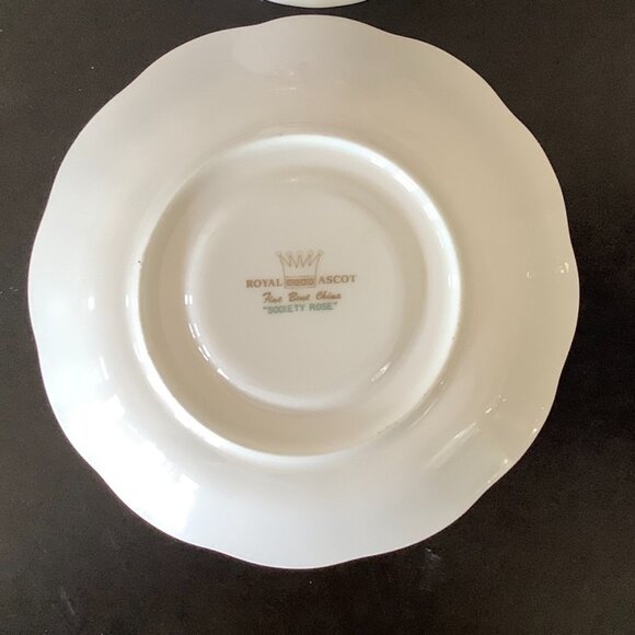 Tea Cup & Saucer Set of two. Fine Bone China Floral Royal Ascot - Picture 7 of 9